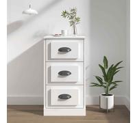 vidaXL Sideboard White 36x35.5x67.5 cm Engineered Wood UK HOT