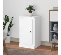 (white, 1 pcs) vidaXL Sideboards Storage Cabinet Cupboard Home Organiser Engineered Wood