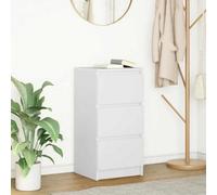 Vidaxl Sideboard White 37.5X35X76 Cm Engineered Wood