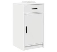 vidaXL Sideboard with Drawer White 40 x 40.5 x 75 cm Engineered wood, White