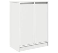 vidaXL Sideboard White 57x34x76 cm Engineered Wood storage cabinet