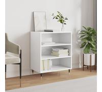 vidaXL Sideboard White 57x35x70 cm Engineered Wood NEW