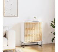 vidaXL Sideboard White 60x30x75 cm Engineered Wood