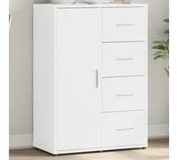 vidaXL Sideboard White 60x31x84 cm Engineered Wood