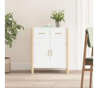 Vidaxl Sideboard White 62X38X75 Cm Engineered Wood