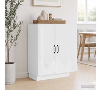 VidaXL Sideboard White 66 X 34.5 X 87 Cm Engineered Wood