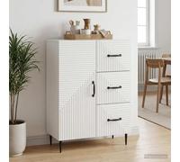 VidaXL Sideboard White 66 X 34.5 X 89.5 Cm Engineered Wood