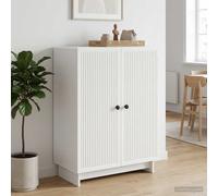 VidaXL Sideboard White 66 X 34.5 X 90 Cm Engineered Wood