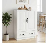 VidaXL Sideboard White 66 X 34.5 X 92 Cm Engineered Wood