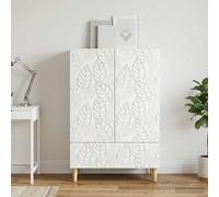 VidaXL Sideboard White 66 X 34.5 X 95 Cm Engineered Wood