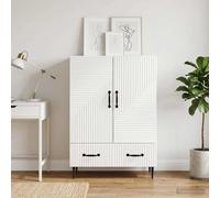 VidaXL Sideboard White 66 X 34.5 X 95 Cm Engineered Wood