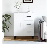 vidaXL Sideboard White 69.5x34x90 cm Engineered Wood