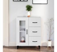 vidaXL Sideboard White 69.5x34x90 cm Engineered Wood