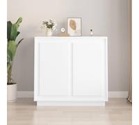 Vidaxl Sideboard White 80X34X75 Cm Engineered Wood