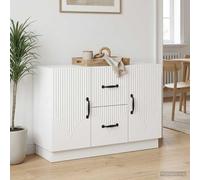 VidaXL Sideboard White 89 X 34.5 X 57 Cm Engineered Wood
