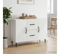 VidaXL Sideboard White 89 X 34.5 X 60 Cm Engineered Wood