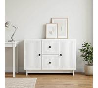 VidaXL Sideboard White 89 X 34.5 X 60 Cm Engineered Wood