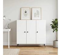 VidaXL Sideboard White 89 X 34.5 X 80 Cm Engineered Wood