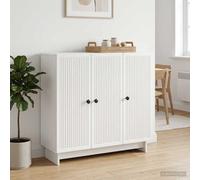 VidaXL Sideboard White 89 X 34.5 X 80 Cm Engineered Wood