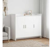 VidaXL Sideboard White 98.5 X 33 X 80 Cm Engineered Wood