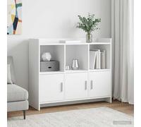 VidaXL Sideboard White 98.5 X 33 X 80 Cm Engineered Wood