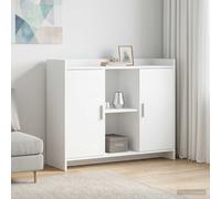 VidaXL Sideboard White 98.5 X 33 X 80 Cm Engineered Wood