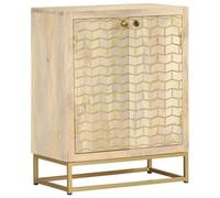 Vidaxl Sideboard With 2 Doors 55X30X70 Cm Solid Wood Mango