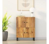 Vidaxl Sideboard With 4 Doors 60X33X75 Cm Solid Wood Mango