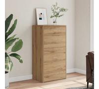 vidaXL Sideboard with 6 Drawers Artisan Oak 50x34x96 cm Engineered Wood