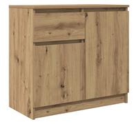 vidaXL Sideboard with Drawer Artisan Oak 71x35x65 cm Engineered Wood