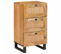 vidaXL Sideboard with Drawer Brown 40 x 33 x 75 cm Solid Mango Wood, Elegant Din