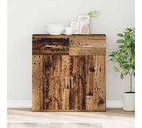 vidaXL Sideboard with Drawer Old Wood