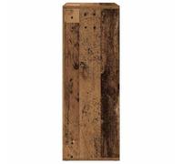 vidaXL Sideboard with Drawer Old wood 60 x 31 x 84 cm Engineered wood, Dining Room, Rustic Sideboard, Storage Unit, Indoor Organizer, Rectangular Cabinet, Adjustable Dresser for Home