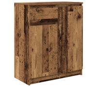 vidaXL Sideboard with Drawer Old Wood 71x35x84 cm Engineered Wood