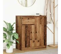vidaXL Sideboard with Drawer Old Wood 71x35x84 cm Engineered Wood