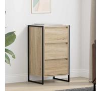 vidaXL Sideboard with Drawer Sonoma 42 x 36 x 75.5 cm Engineered Wood
