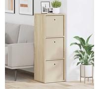 vidaXL Sideboard with Drawer Sonoma Oak 35 x 32 x 99.5 cm