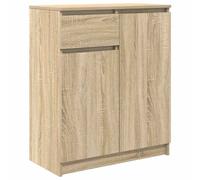 vidaXL Sideboard with Drawer Sonoma Oak 71x35x84 cm Engineered Wood