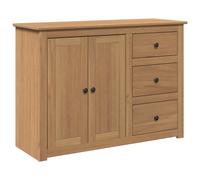 vidaXL Sideboard with Drawers Side Cabinet Cupboard Highboard Solid Wood Pine