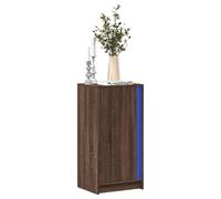 vidaXL Sideboard with LED Brown Oak 42.5x34x85 cm Engineered Wood