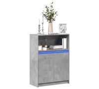 Sideboard with LED Lights Home Display Cupboard Cabinet with RGB LED lights