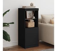 Vidaxl Sideboard With Led Lights Black 41X37X100 Cm