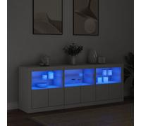 Sideboard with LED Lights Cupboard Highboard Storage Buffet Cabinet vidaXL