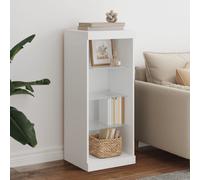 vidaXL Sideboard with LED Lights Cupboard Highboard Storage Cabinet White