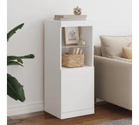 Vidaxl Sideboard With Led Lights White 41X37X100 Cm