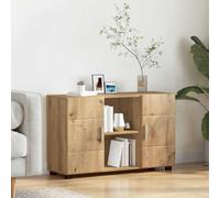 vidaXL Sideboard with Shelf FLORIN Artisan Oak 88.5 x 30.5 x 55.5 cm