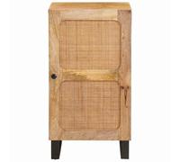 vidaXL Sideboard with Storage Brown 40 x 33 x 75 cm Solid Mango Wood