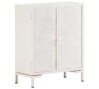 Solid Mango Wood Sideboard Wooden Side Carved Cabinet Storage Cupboard vidaXL