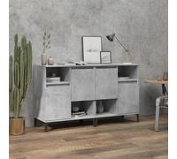 vidaXL Sideboards 2 pcs Concrete Grey 60x35x70 cm Engineered Wood