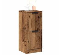 vidaXL Sideboards 2 pcs Old Wood 30x30x70 cm Engineered Wood cabinet